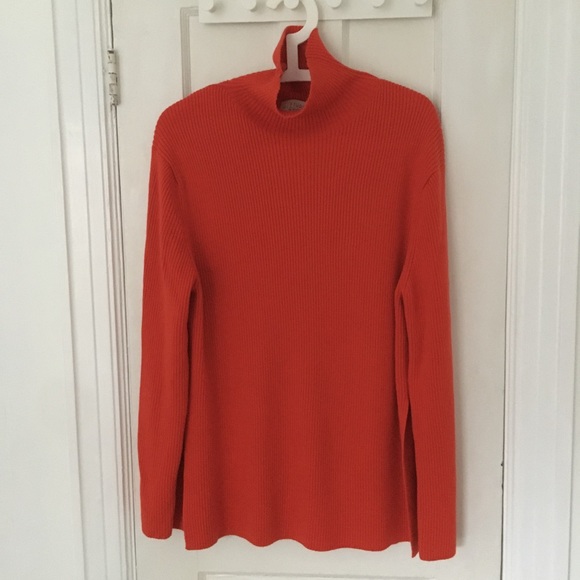 Studio Nicholson Ettore Knit Sweater in Japan Red - Picture 8 of 14